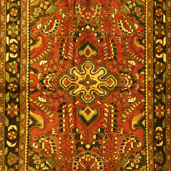 Persian Yellow Traditional Rug, tr4248yw