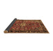 Sideview of Persian Brown Traditional Rug, tr4248brn