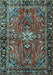 Persian Light Blue Traditional Rug, tr4248lblu