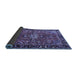 Sideview of Persian Blue Traditional Rug, tr4248blu