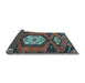 Sideview of Persian Light Blue Traditional Rug, tr4249lblu