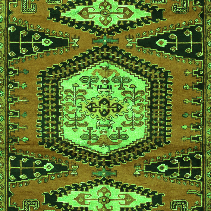Persian Green Traditional Rug, tr4249grn