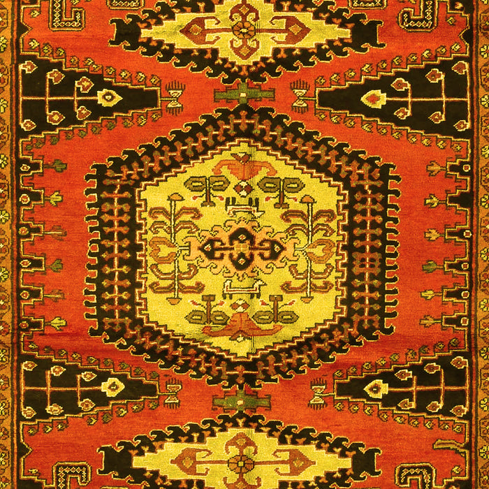 Persian Yellow Traditional Rug, tr4249yw