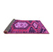 Sideview of Persian Purple Traditional Rug, tr4249pur