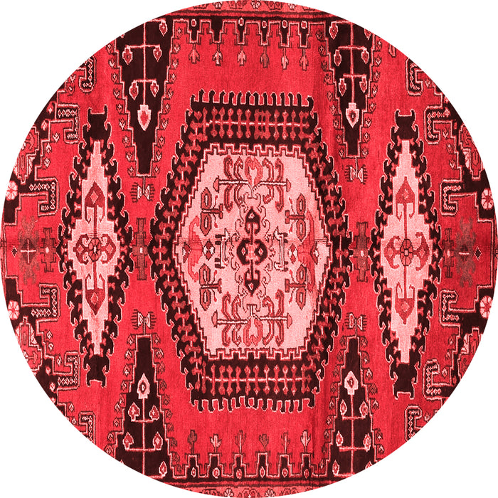 Machine Washable Persian Red Traditional Rug, wshtr4249red