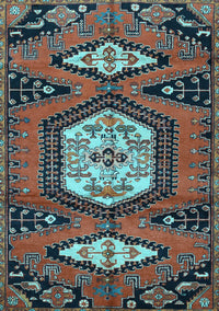 Persian Light Blue Traditional Rug, tr4249lblu