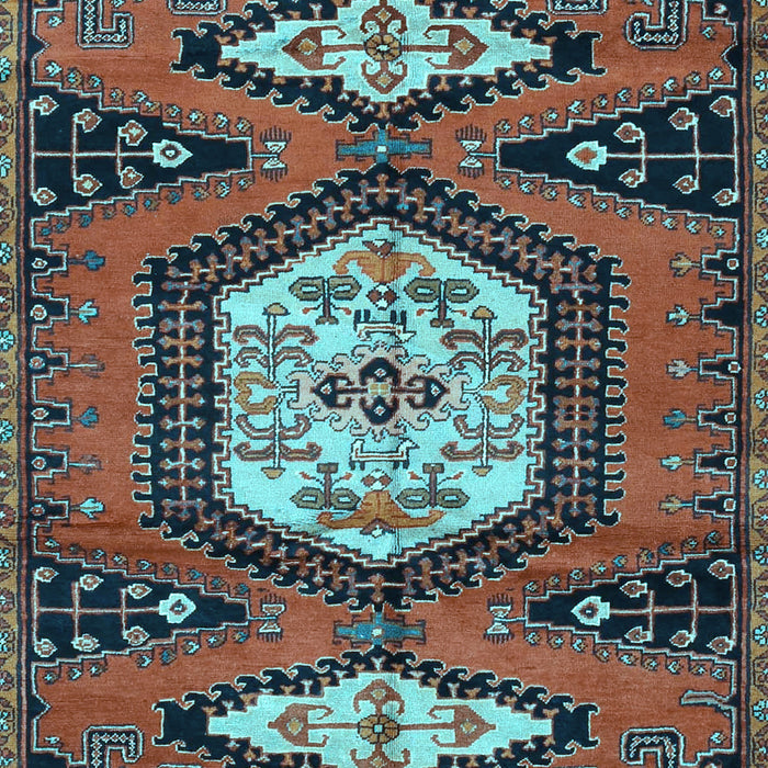 Persian Light Blue Traditional Rug, tr4249lblu
