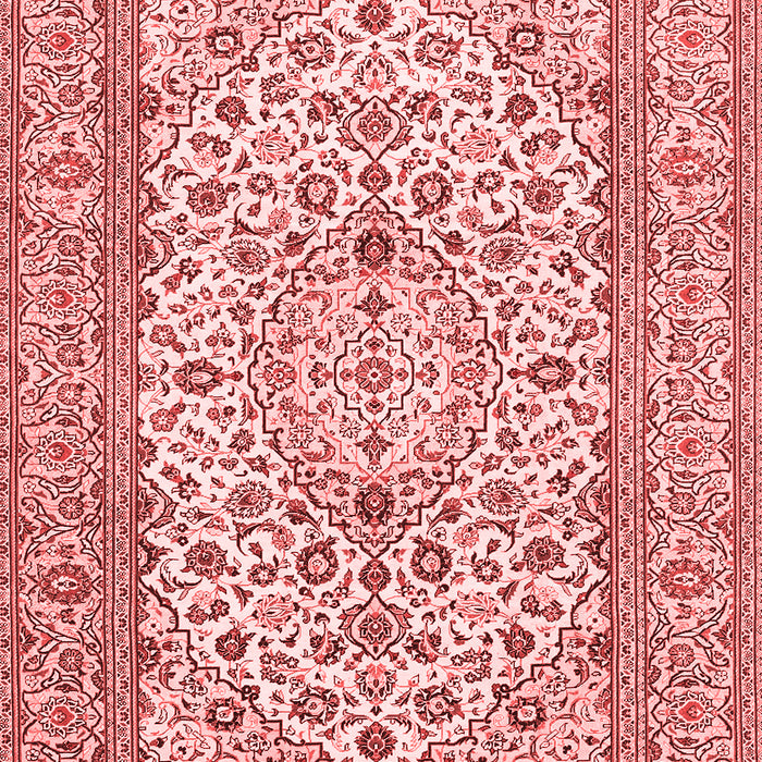 Medallion Red Traditional Area Rugs