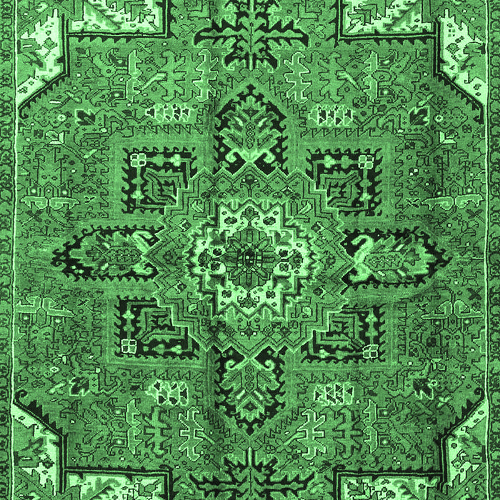 Persian Emerald Green Traditional Rug, tr4250emgrn