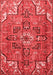 Persian Red Traditional Area Rugs