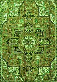 Persian Green Traditional Rug, tr4250grn