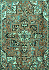 Persian Turquoise Traditional Rug, tr4250turq