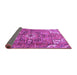 Sideview of Persian Purple Traditional Rug, tr4250pur