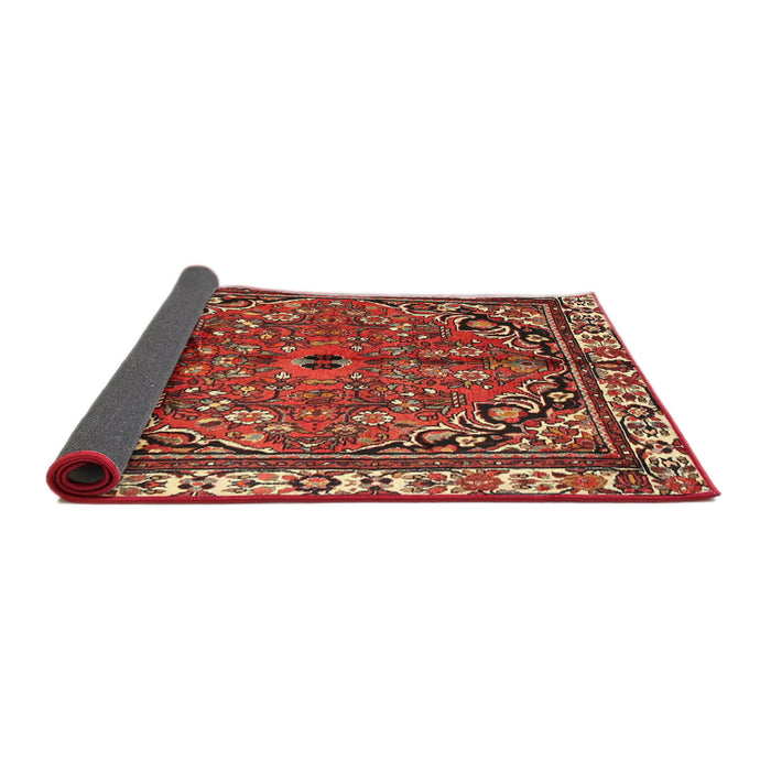 Sideview of Traditional Red Persian Rug, tr4251