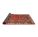 Sideview of Traditional Red Persian Rug, tr4251