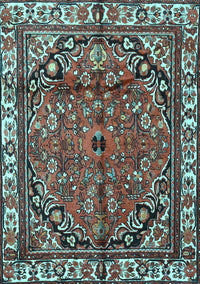 Persian Light Blue Traditional Rug, tr4251lblu