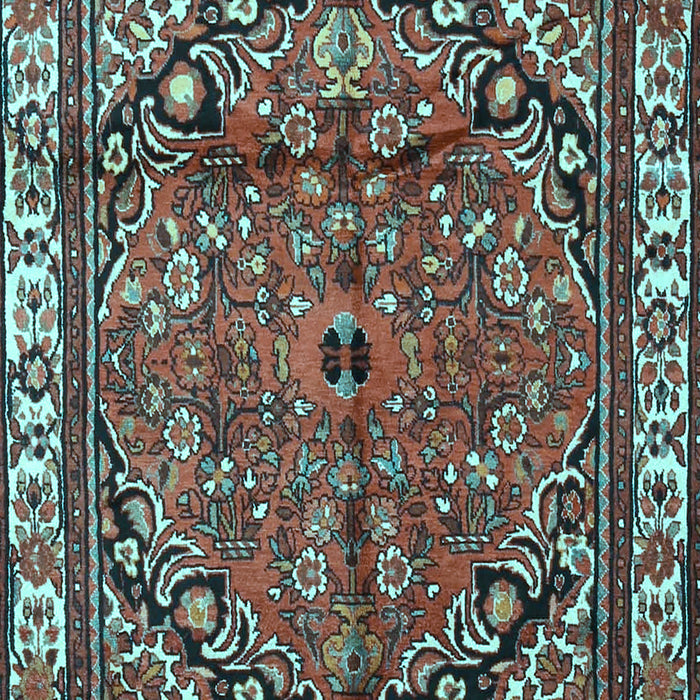 Persian Light Blue Traditional Rug, tr4251lblu