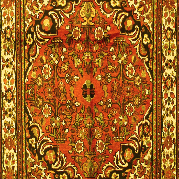 Persian Yellow Traditional Rug, tr4251yw