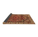 Sideview of Persian Brown Traditional Rug, tr4251brn
