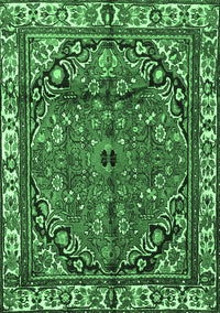 Persian Emerald Green Traditional Rug, tr4251emgrn