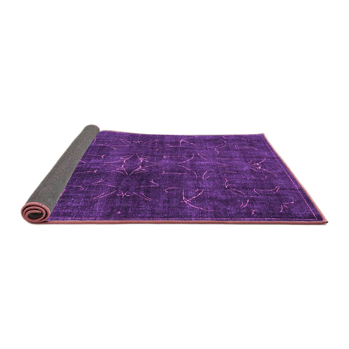 Sideview of Persian Purple Traditional Rug, tr4252pur