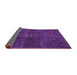 Sideview of Persian Purple Traditional Rug, tr4252pur
