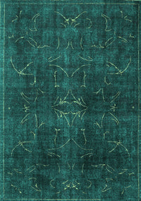 Persian Turquoise Traditional Rug, tr4252turq