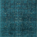 Square Persian Light Blue Traditional Rug, tr4252lblu