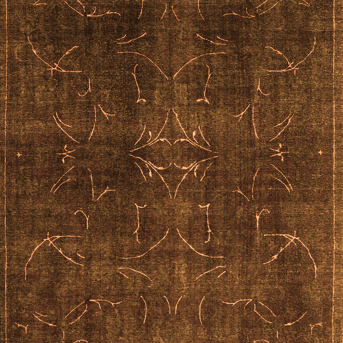 Persian Orange Traditional Rug, tr4252org