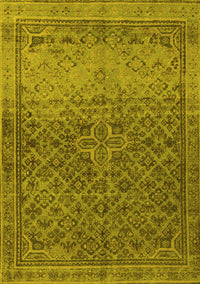 Persian Yellow Traditional Rug, tr4253yw