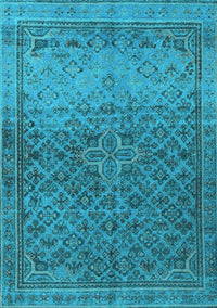 Persian Light Blue Traditional Rug, tr4253lblu