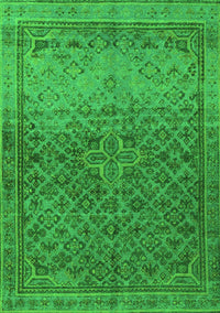 Persian Green Traditional Rug, tr4253grn