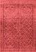 Persian Red Traditional Area Rugs