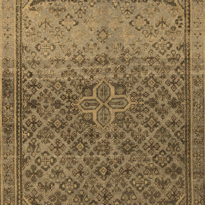 Machine Washable Persian Brown Traditional Rug, wshtr4253brn
