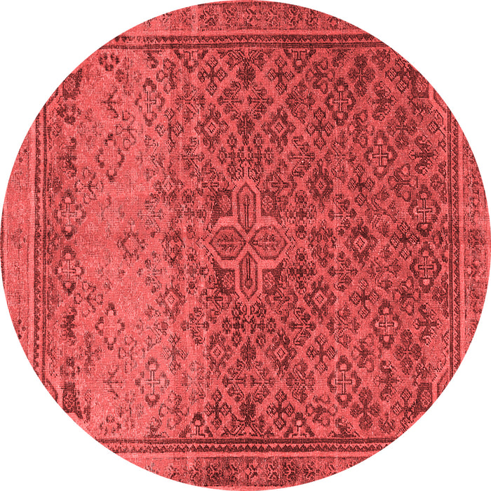 Machine Washable Persian Red Traditional Rug, wshtr4253red