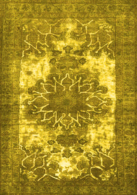 Persian Yellow Traditional Rug, tr4255yw