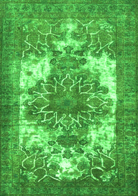 Persian Green Traditional Rug, tr4255grn