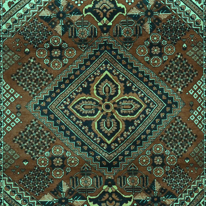 Persian Turquoise Traditional Rug, tr4256turq
