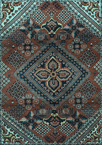 Persian Light Blue Traditional Rug, tr4256lblu