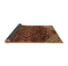 Sideview of Persian Brown Traditional Rug, tr4256brn
