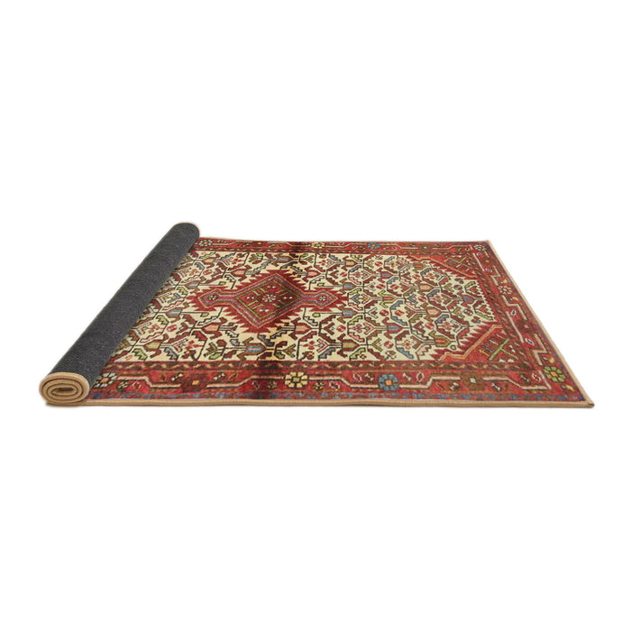 Sideview of Traditional Red Persian Rug, tr4257