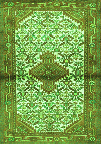 Persian Green Traditional Rug, tr4257grn