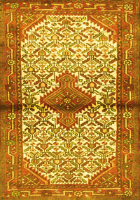Persian Yellow Traditional Rug, tr4257yw