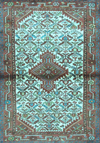 Persian Light Blue Traditional Rug, tr4257lblu