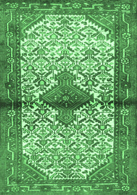 Persian Emerald Green Traditional Rug, tr4257emgrn