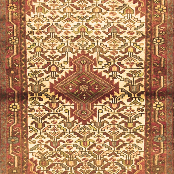 Machine Washable Persian Brown Traditional Rug, wshtr4257brn