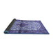 Sideview of Persian Blue Traditional Rug, tr4257blu