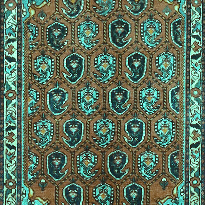 Persian Turquoise Traditional Rug, tr4258turq