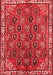 Persian Red Traditional Area Rugs