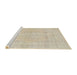 Sideview of Machine Washable Traditional Vanilla Gold Rug, wshtr4259